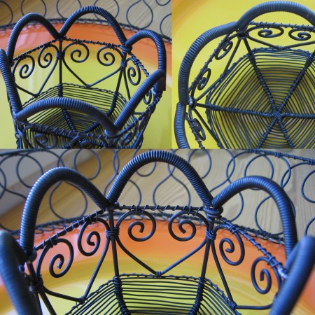 drátovaný košíček na růže? II.